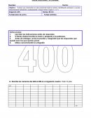 PRUEBA MATEMÁTICA 3° BÁSICO VALOR POSICIONAL “LA CENTENA”