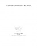 Estrategias financieras para optimizar el capital de trabajo