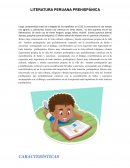 LITERATURA PERUANA PREHISPÁNICA