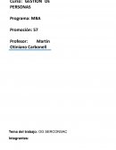 GESTION DE PERSONAS OG SERCONSAC