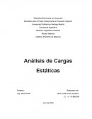 Análisis de Cargas Estáticas