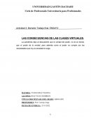 LAS CONSECUENCIAS DE LAS CLASES VIRTUALES