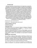 IMPLICACIONES DE LAS TICS