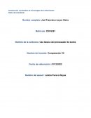 Uso baico del procesador de textos