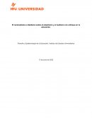 El racionalismo e idealismo sobre el empirismo y el realismo con enfoque en la educación