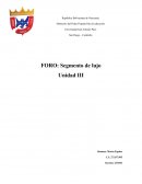 FORO: Segmento de lujo