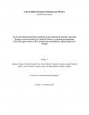 El costo anual promedio del tratamiento de los trastornos de ansiedad y depresión llevados en sector privado de la Ciudad de México, en el periodo post-pandemia 2021-2022