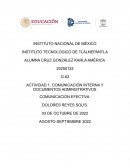 Actividad. Comunicación interna y documentos administrativos