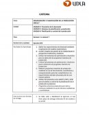 ORGANIZACIÓN Y PLANIFICACIÓN DE LA PRODUCCIÓN