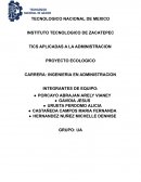 TICS APLICADAS A LA ADMINISTRACION PROYECTO ECOLOGICO