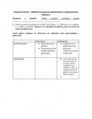 Evaluación Parcial – Módulo Pensamiento administrativo y Organizaciones Públicas 2