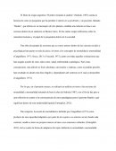 Concepciones de normalidad y anormalidad en "Hombre mirando al sudeste"