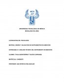 ANÁLISIS TÉCNICO DEL INSTRUMENTO DE MEDICIÓN