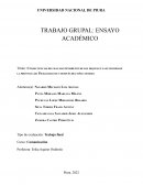 CONSECUENCIAS DEL MAL MANTENIMIENTO DE LOS DIQUES EN LA ECONOMÍA DE LA PROVINCIA DE PIURA DURANTE Y DESPUÉS DEL NIÑO COSTERO