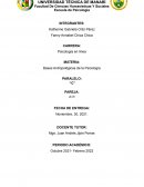 Bases Antropológicas de la Psicología