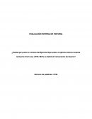 EVALUACIÓN INTERNA DE HISTORIA