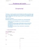 Problema del Jardín Ornamental