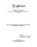 PROPUESTA METODOLÓGICA DE GESTIÓN ESTRATÉGICA PARA EL FUNCIONAMIENTO DE RM IMPORT, C.A