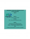 Concepto de Administración y su evolución cronológica