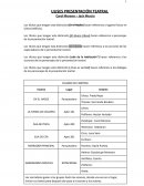 Guion - Ulises presentación teatral