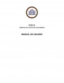 SISCA (Sistema de Control de Actividades) MANUAL DE USUARIO