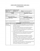 Situación de aprendizaje: Acomodo de actividades por incapacidad