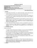 Reseña sentencia penal