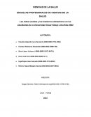 Las redes sociales y los trastornos alimenticios en los estudiantes de la Universidad César Vallejo Lima Este 2022