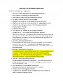 Cuestionario forense