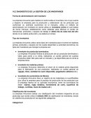 DIAGNÓSTICO DE LA GESTIÓN DE LOS INVENTARIOS