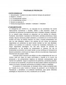 Cuidado de la salud mental en tiempos de pandemia