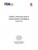 Diseño y Estructura Para La Implementación Estratégica