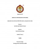 Aplicación de las técnicas PERT-CPM, Gantt y compresión de redes