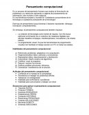 Pensamiento computacional