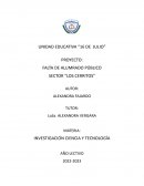 PROYECTO: FALTA DE ALUMRADO PÚBLICO