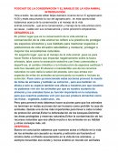 PODCAST DE LA CONSERVACIÓN Y EL MANEJO DE LA VIDA ANIMAL