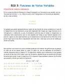 Funciones de Varias Variables