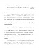 El Comportamiento Humano y los Factores de Transformación de su Contexto