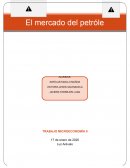 El mercado del petróleo