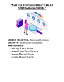 Plan de acción para la implementación para la implementación del área de RR.HH