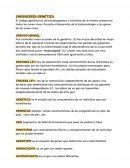 INGENIERÍA GENÉTICA
