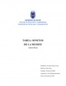 SONETOS DE LA MUERTE ANÁLISIS