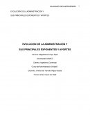 La evolución de la administración