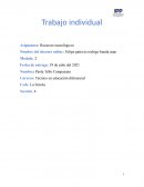 Trabajo individual procesadores de textos