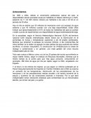 Antecedentes Escasez de Agua en México