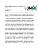 Funciones Administrativas Básicas de una Empresa