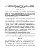 VALUACIÓN DE LOS FACTORES CONTABLES Y FISCALES DE LOS INVENTARIOS PARA EL CRECIMIENTO ECONÓMICO DE LAS EMPRESAS