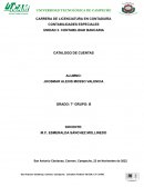 CATALOGO DE CUENTAS CNBV