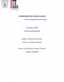 Los saberes antiguos