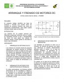 ARRANQUE Y FRENADO DE MOTORES DC